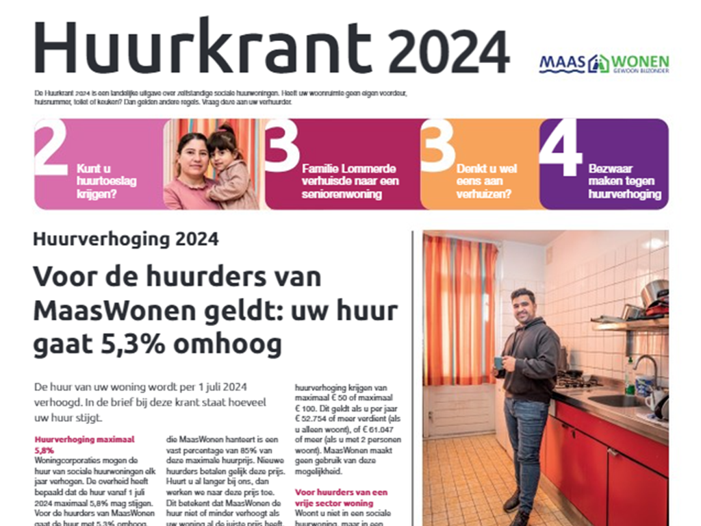 Huurverhoging 2024